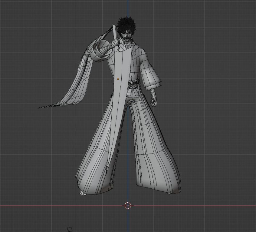 Ichigo Kurosaki - Bleach 3D model_7