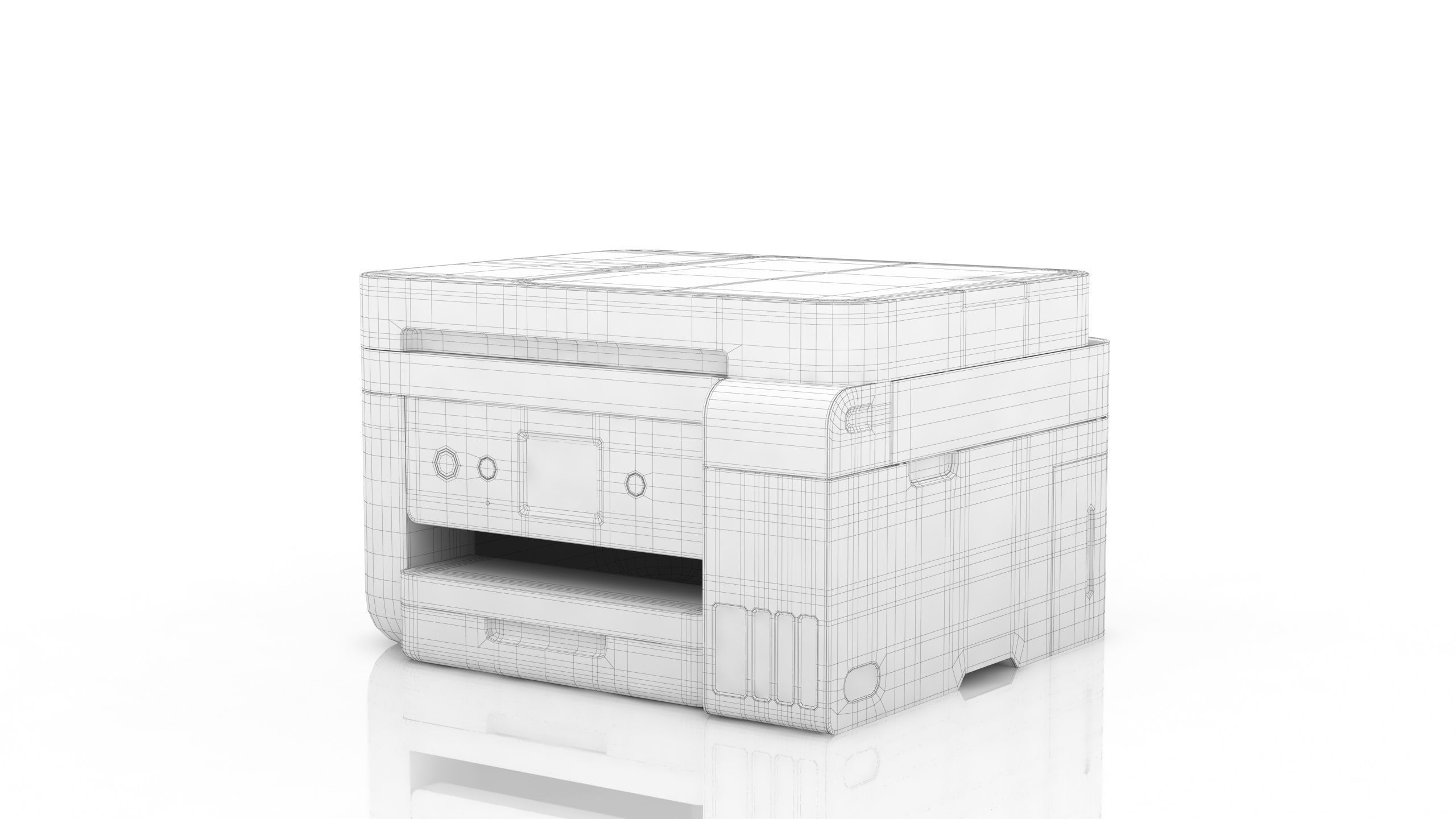 Epson EcoTank L6290 Low-poly 3D model_9
