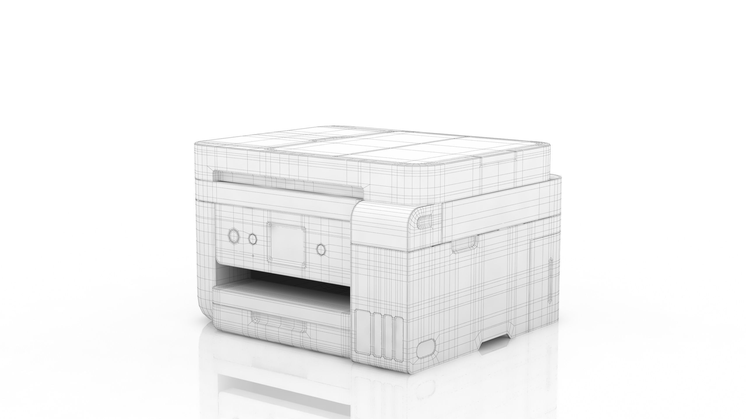 Epson EcoTank L6290 Low-poly 3D model_12