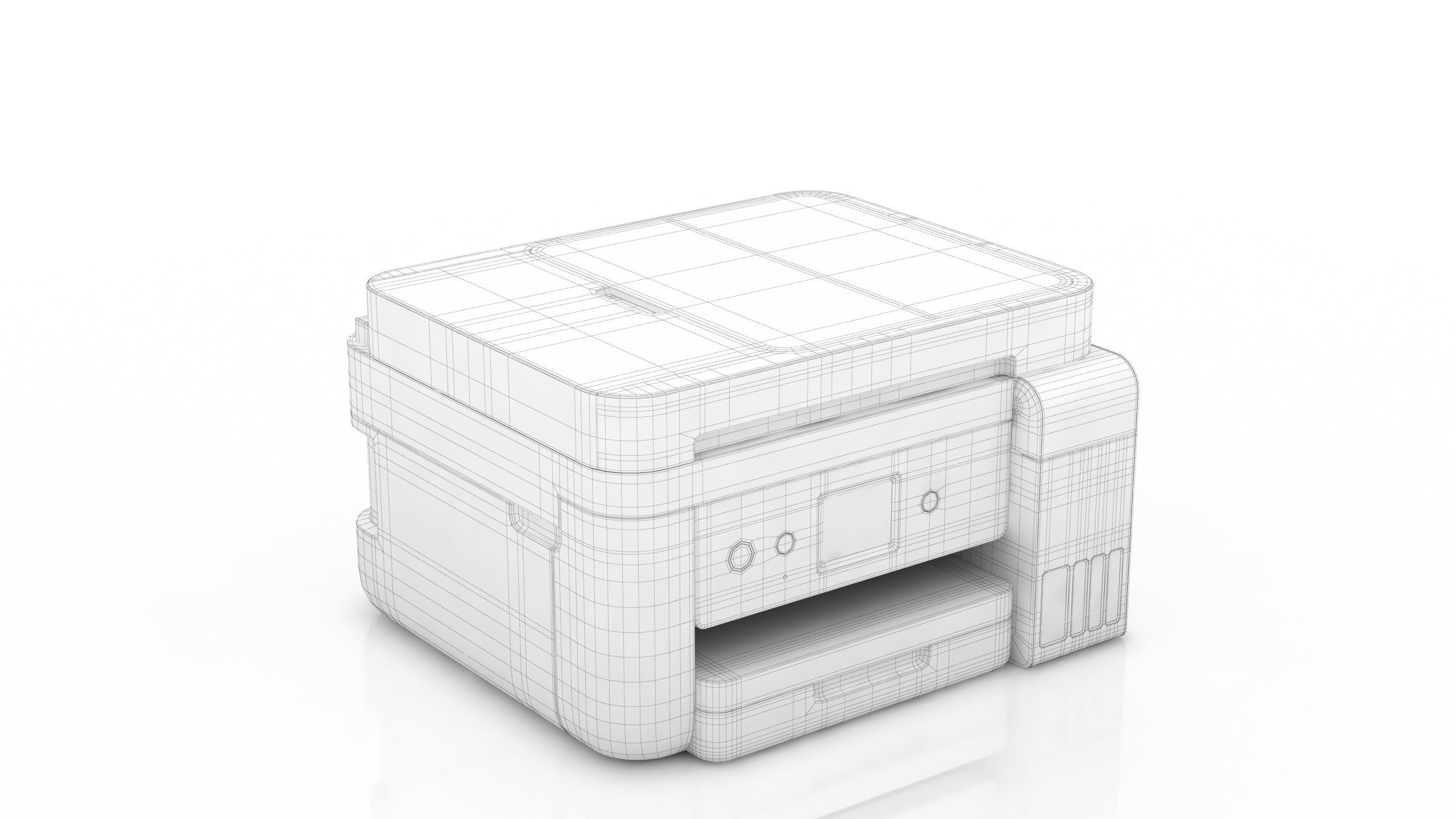 Epson EcoTank L6290 Low-poly 3D model_13