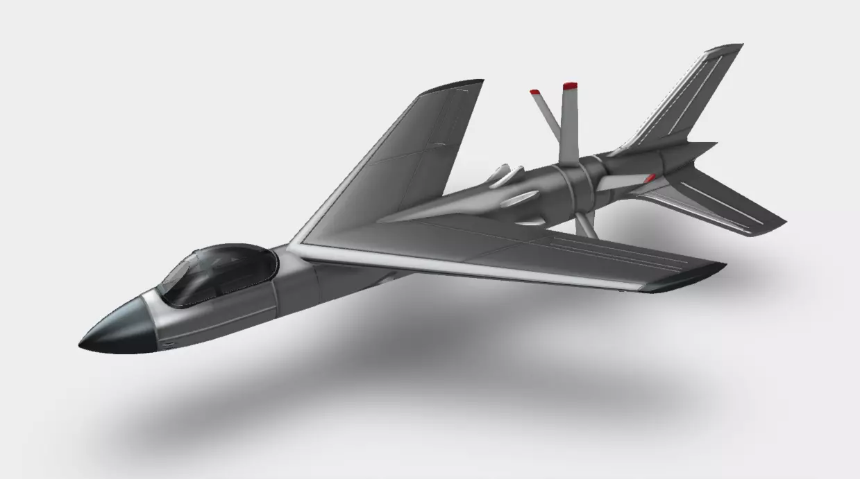 martin 262 c 3D print model