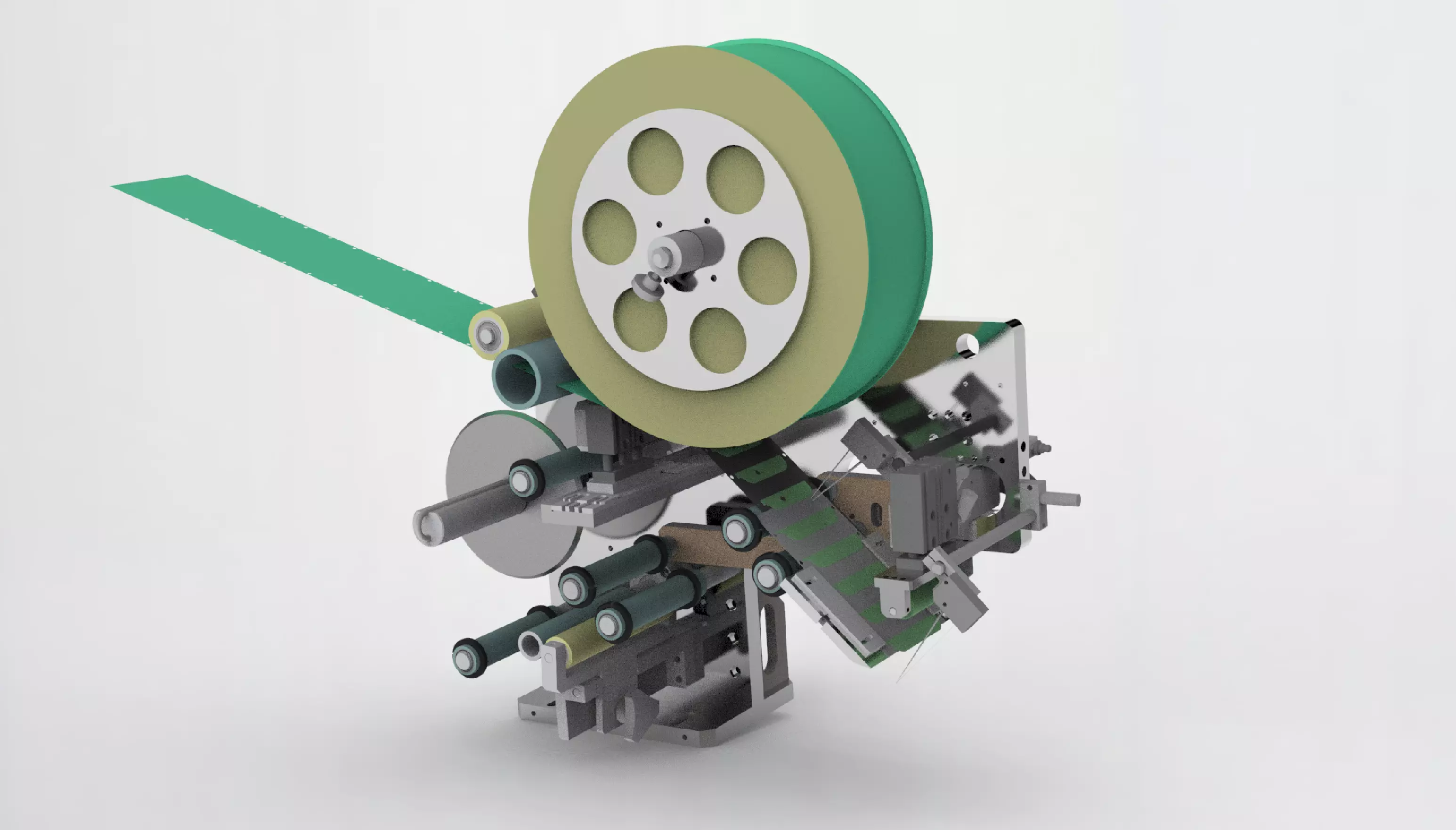 Tape laminating module 3D model