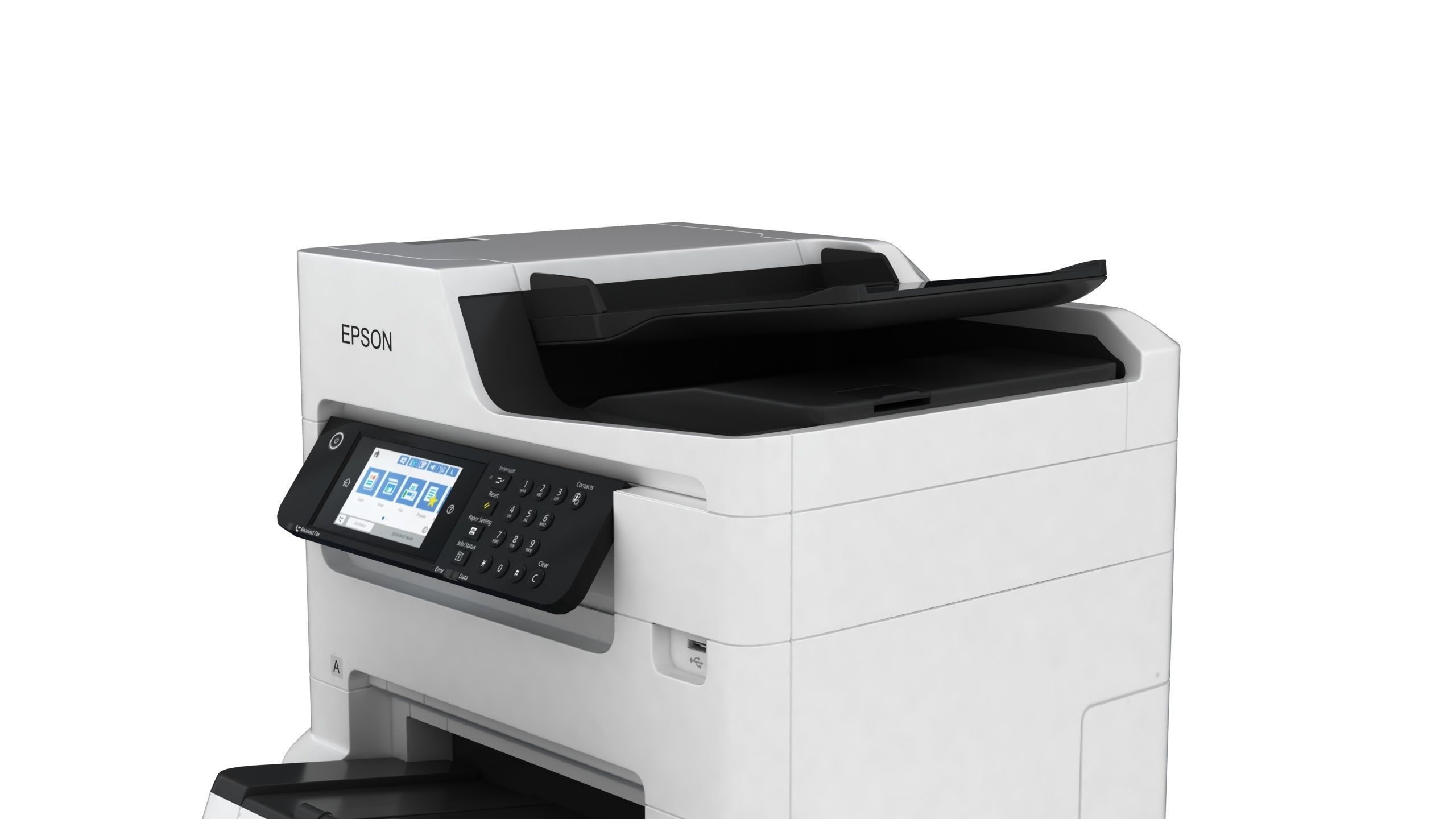 Epson WorkForce Pro WF-C879R Multifunction Color Printer Low-poly 3D model_8