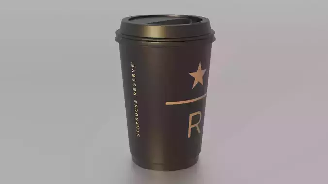 Starbucks Reserve Cup 3D model