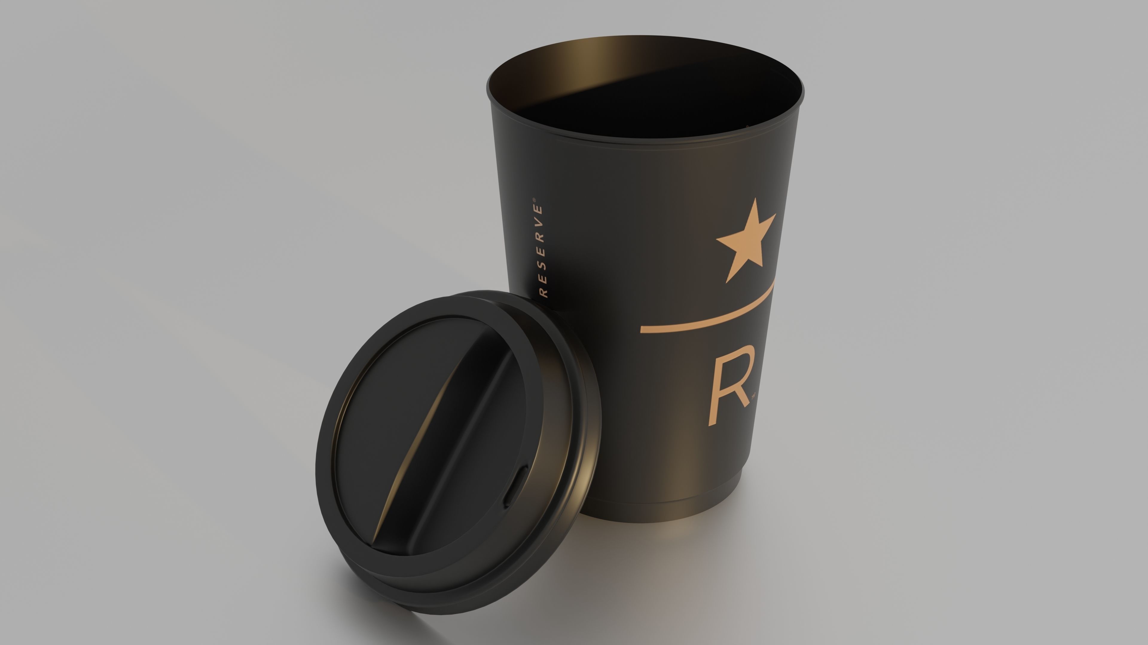 Starbucks Reserve Cup 3D model_4