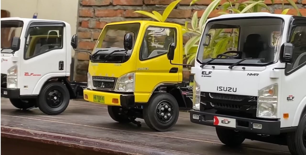 RC TRUCK KABIN ISUZU GIGA NMR 3D print model_8