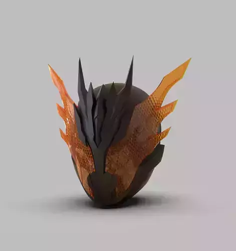 Kamen Rider Cross Z magma cosplay Helmet Tokusatsu 3D print model