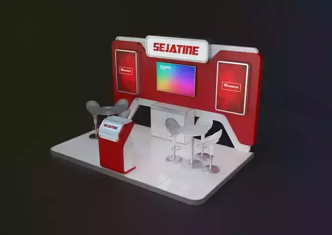 EXHIBITION STAND 10 Sqm  Model 2306