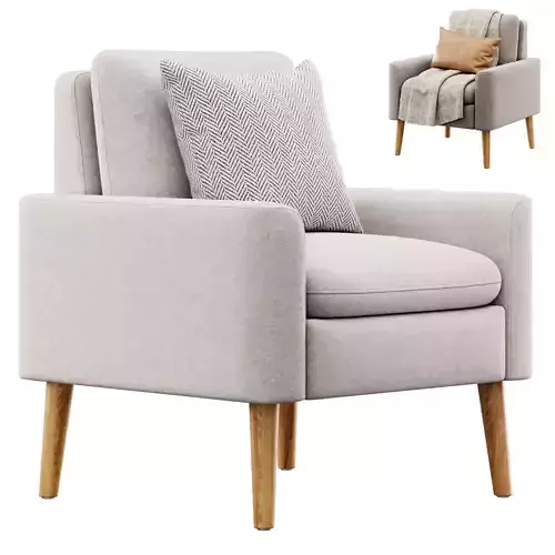 Cristyle armchair by George Oliver 3D model