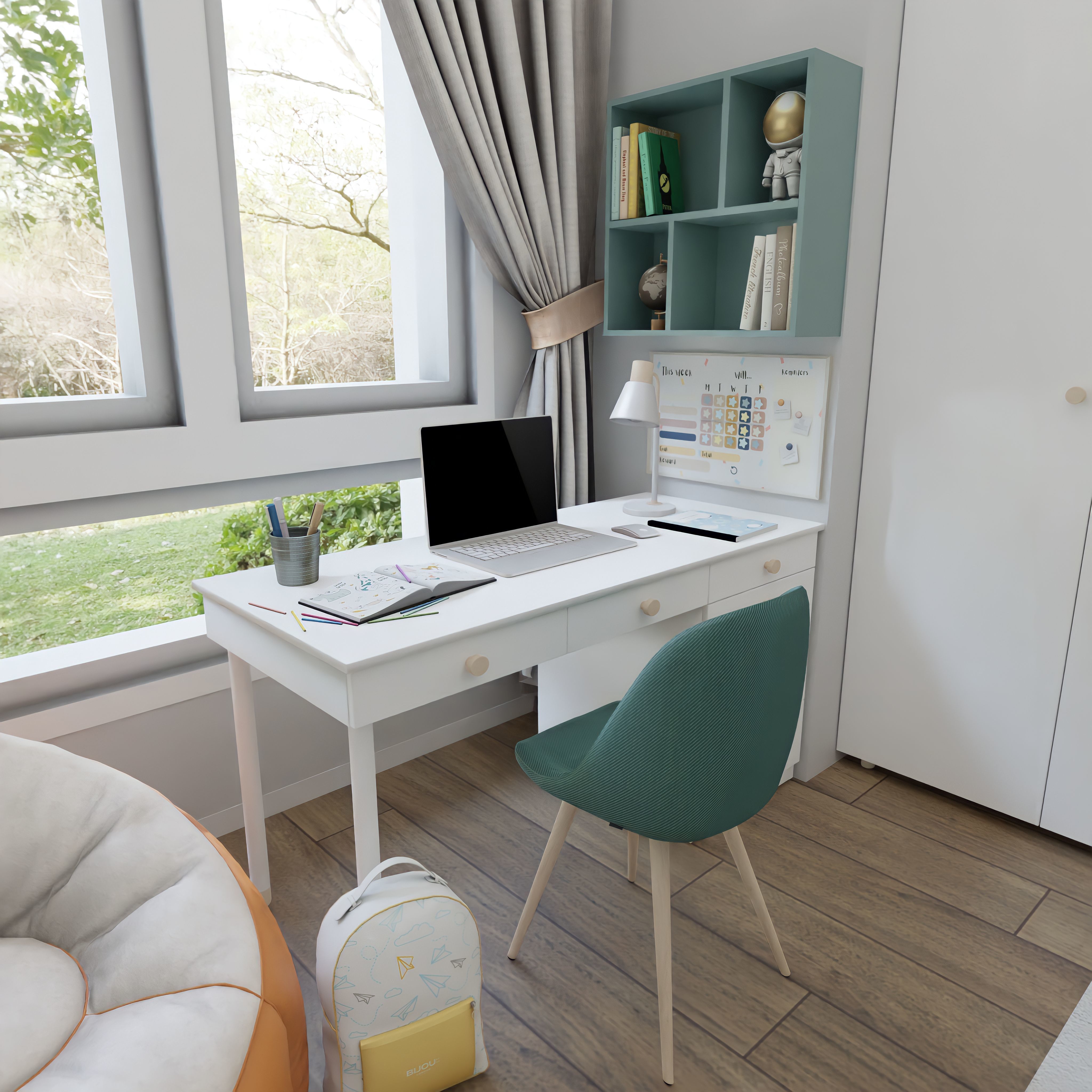 Kids Room 2 Blender Scene 3D model_3