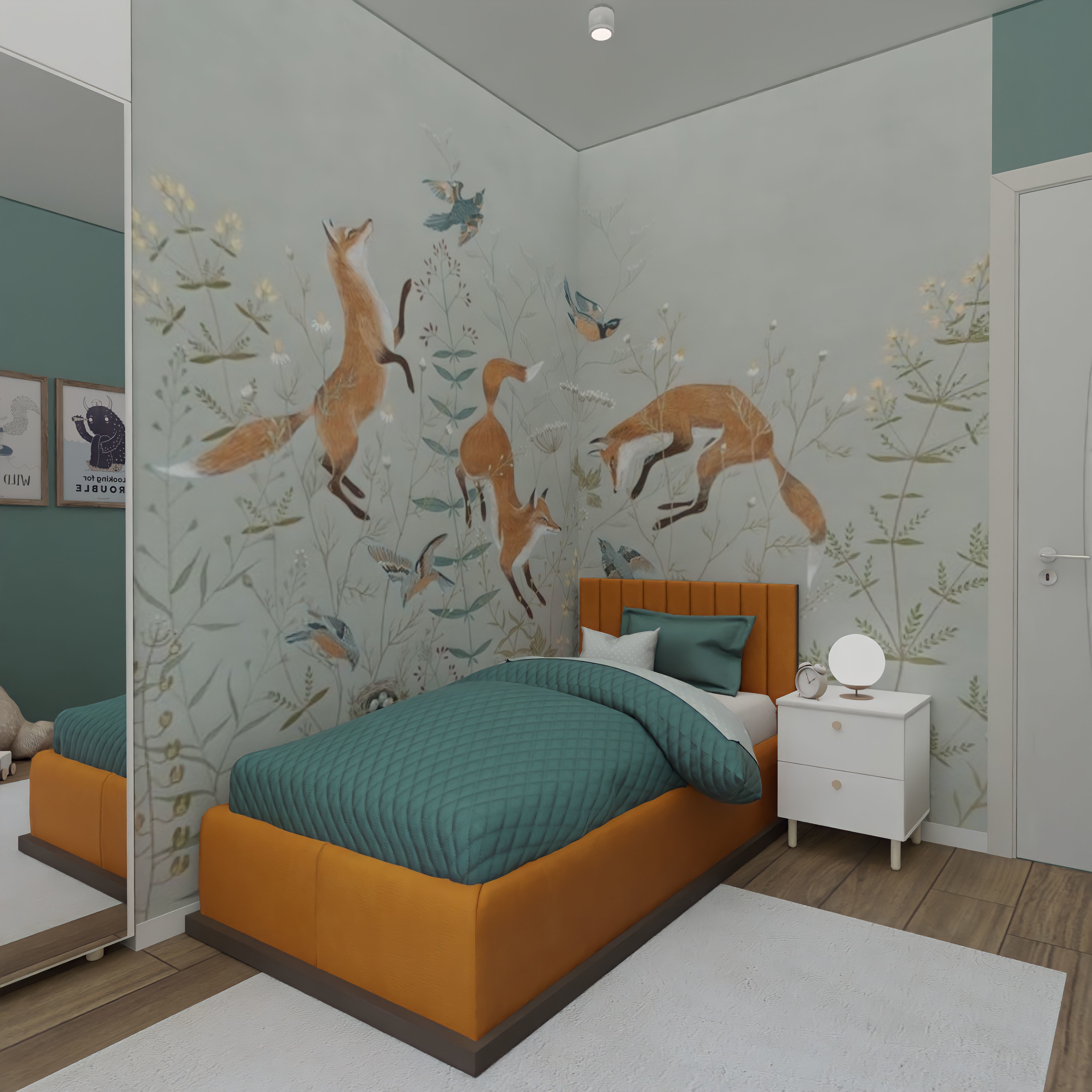 Kids Room 2 Blender Scene 3D model_5