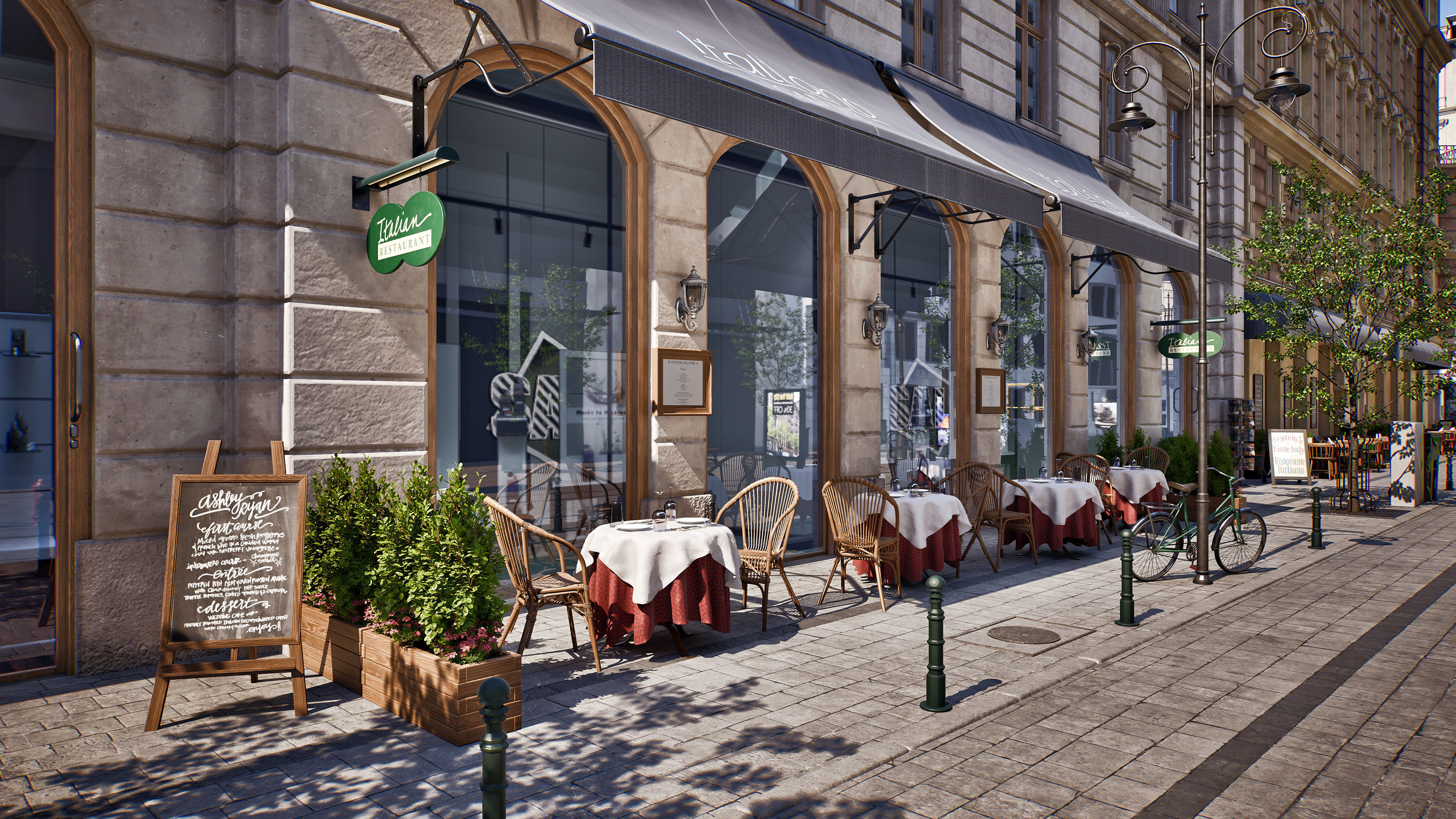 Archmodels for UE vol 8 - the whole city district 3D model_3