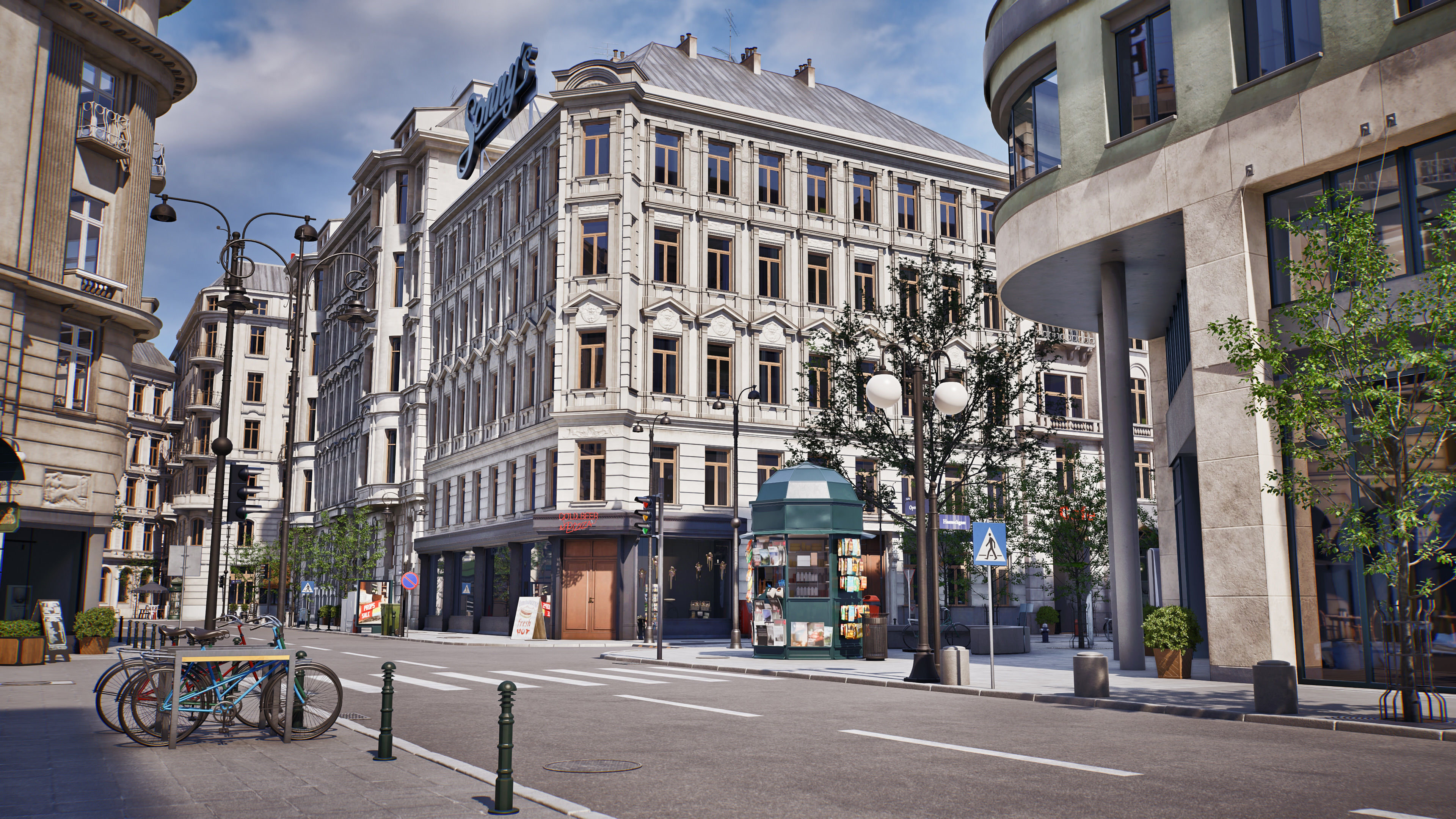 Archmodels for UE vol 8 - the whole city district 3D model_19
