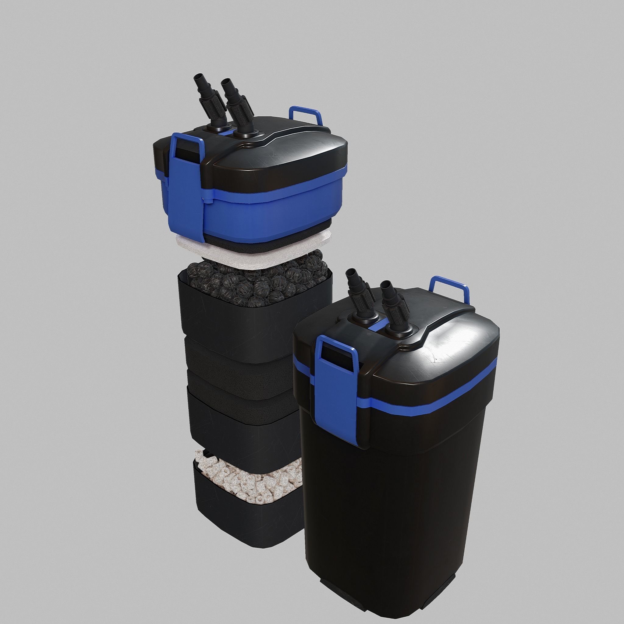 External filter 3D model_11