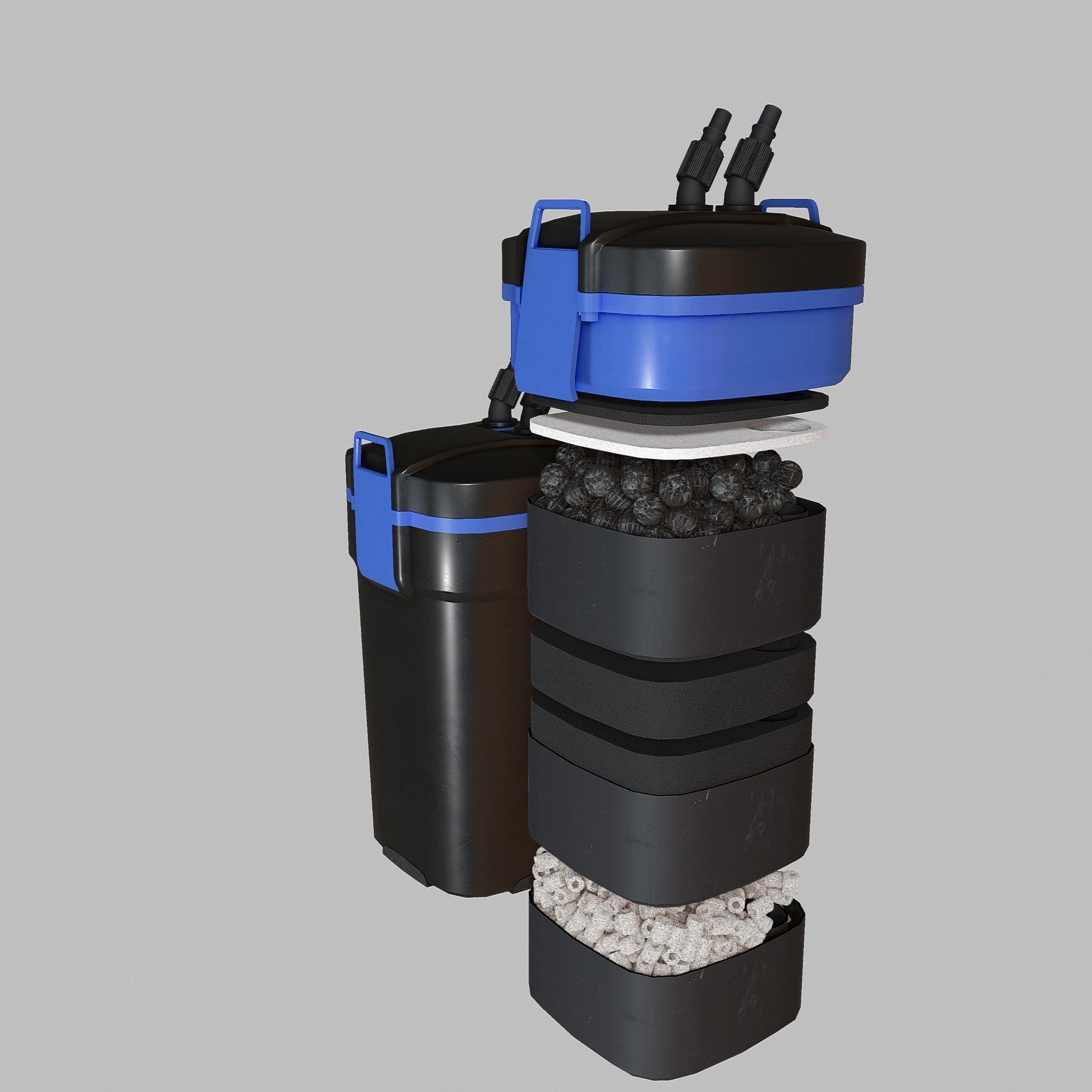 External filter 3D model_8