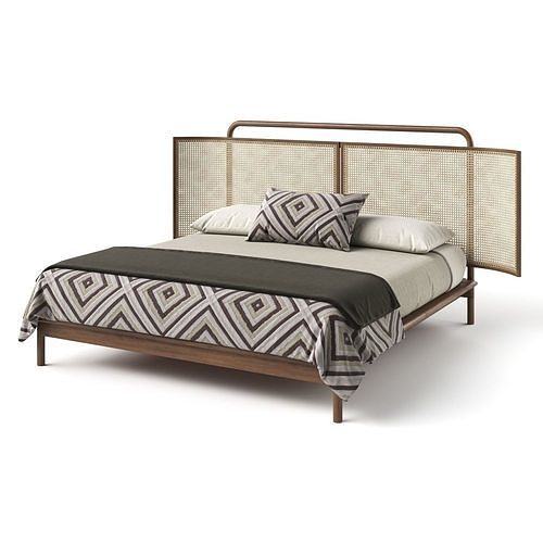 Kalinda Bed 3D model