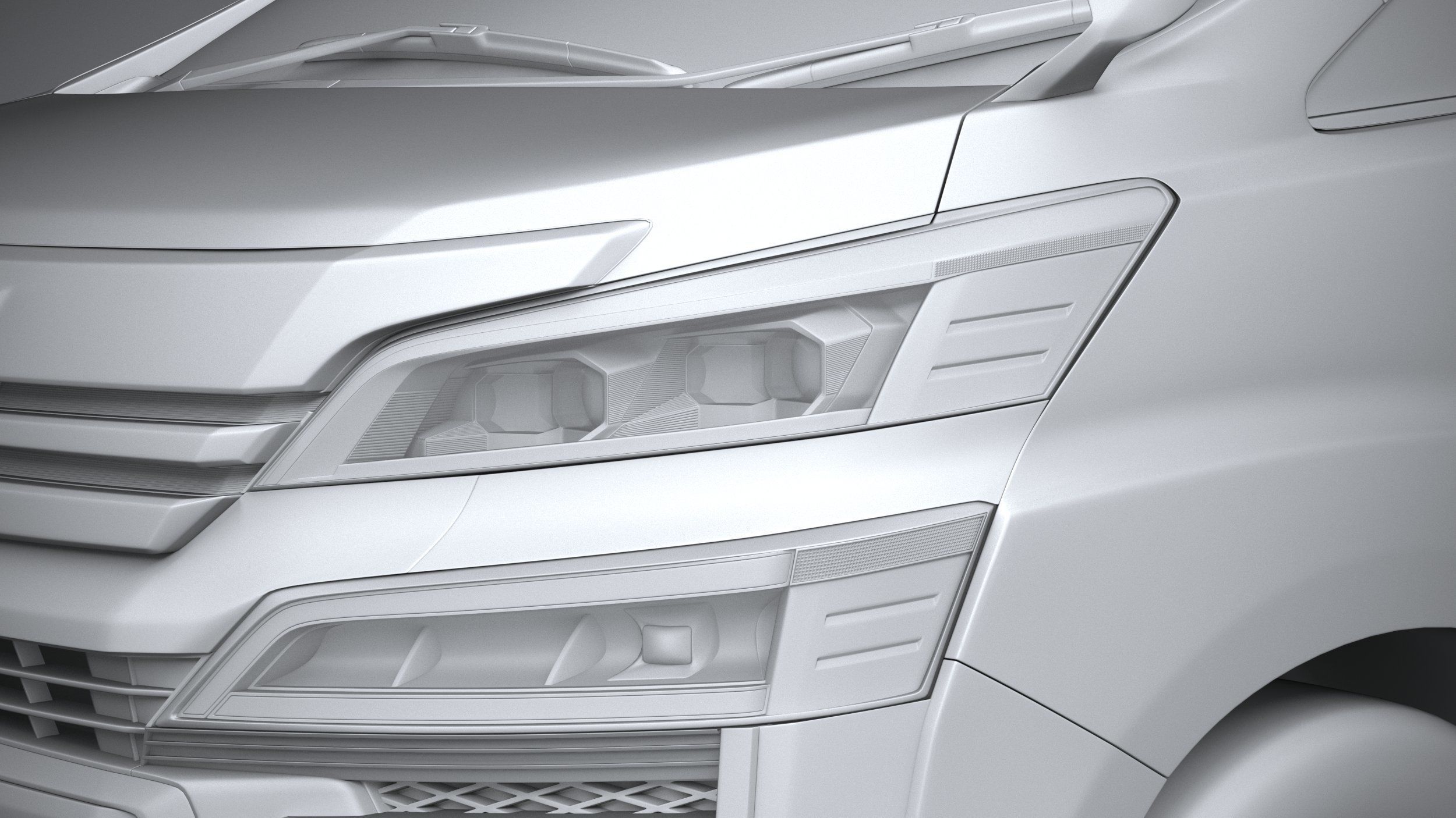 Toyota Vellfire 2023 3D model_23