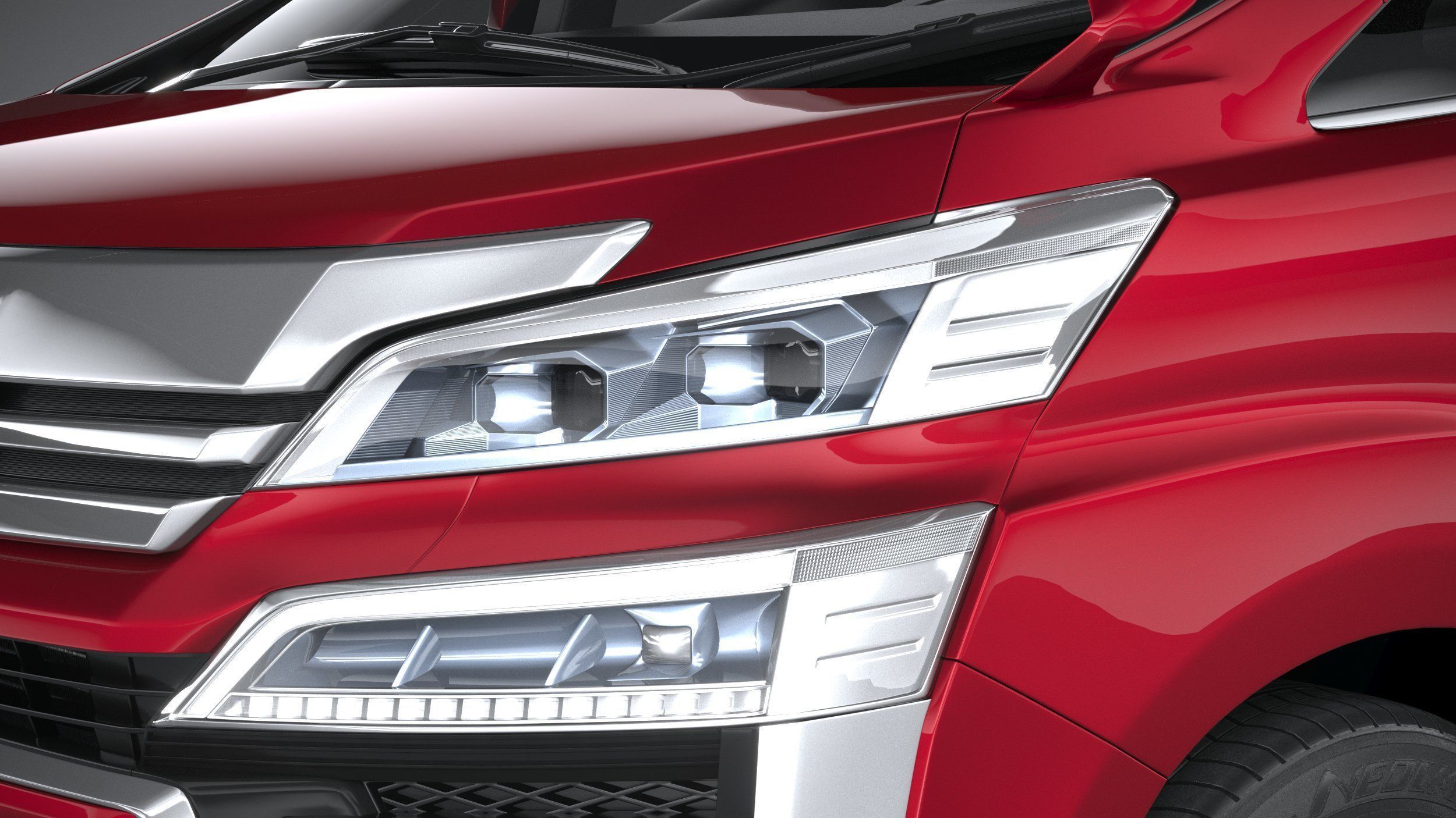 Toyota Vellfire 2023 3D model_14