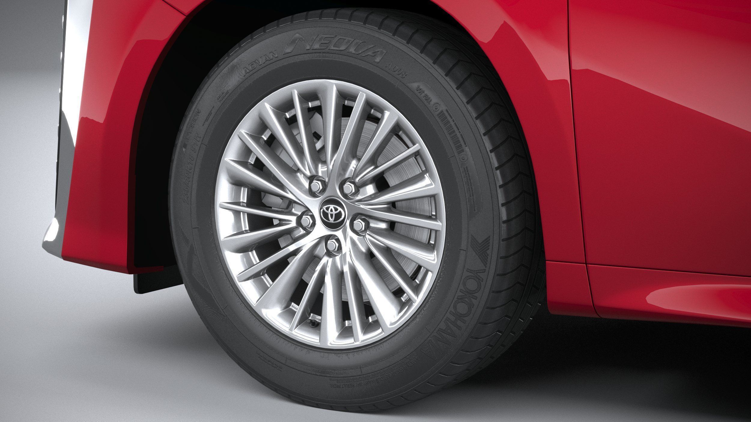 Toyota Vellfire 2023 3D model_16