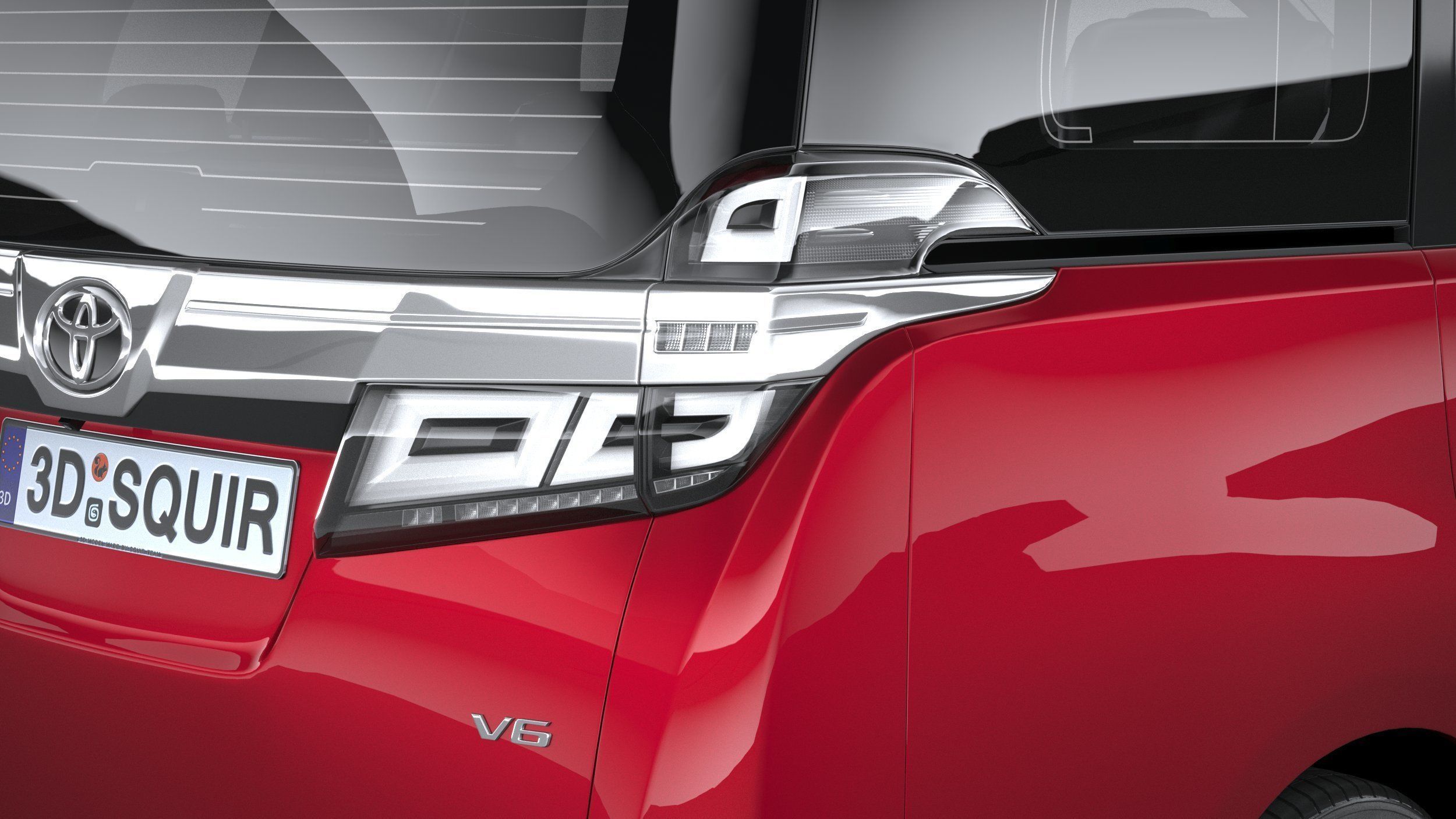 Toyota Vellfire 2023 3D model_18