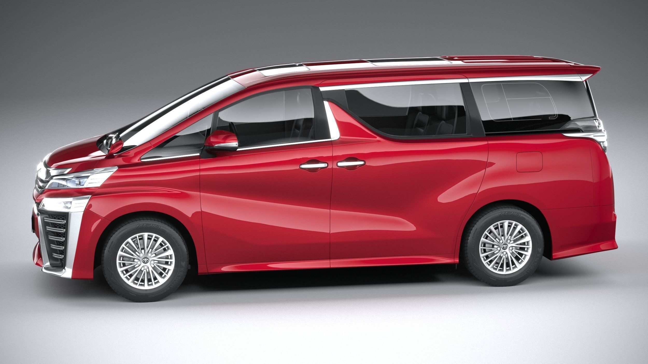 Toyota Vellfire 2023 3D model_8