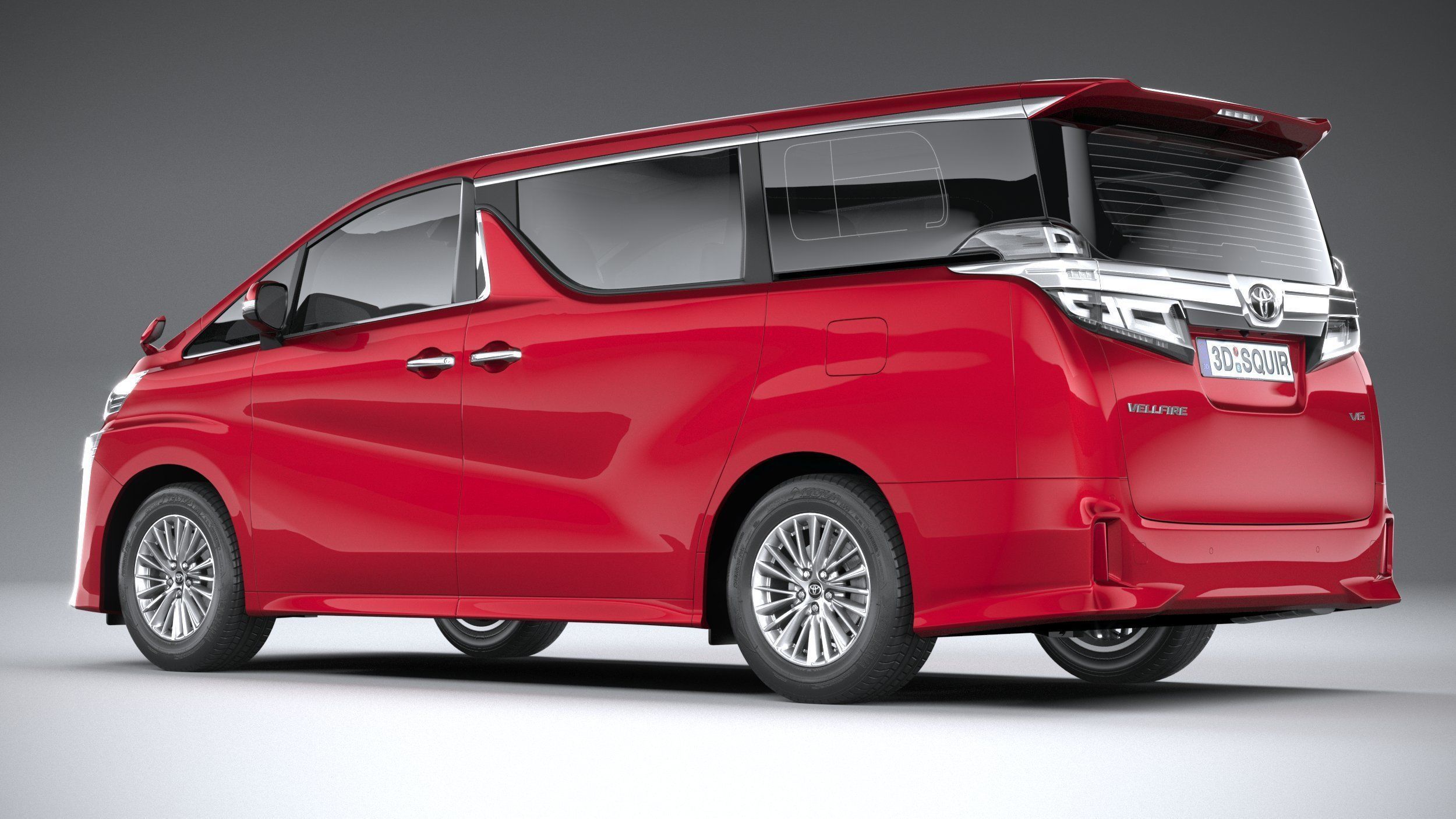 Toyota Vellfire 2023 3D model_5