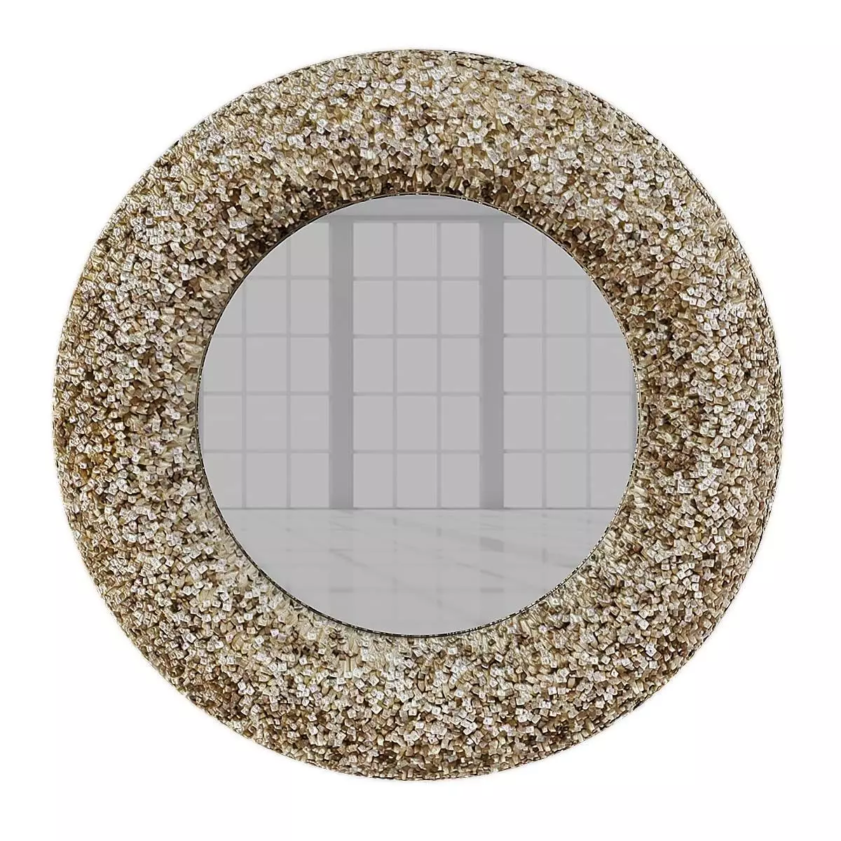 Mirror 018-2 Low-poly 3D model_0