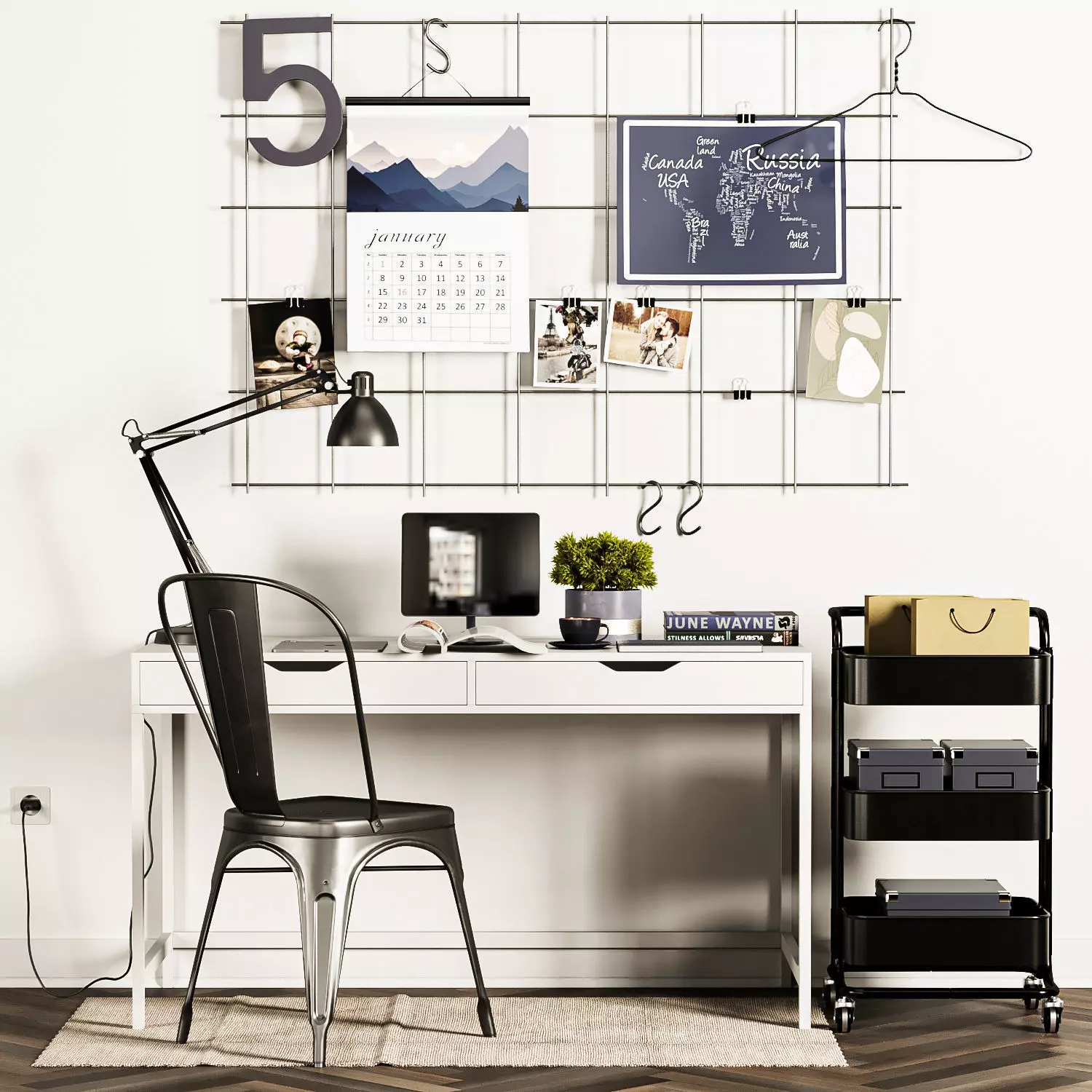 Office Furniture 001 3D model