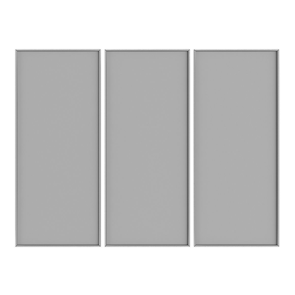 Pictures914 piece abstract canvas wall art set Low-poly 3D model_4