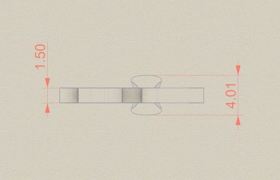 Model 978 A Bone Initial Letter Alphabet Pendant 3D print model_6