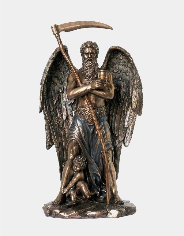 Chronos Greek Mythology God Time Statue 3D printing and CNC 3D print model_9