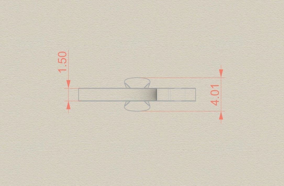 Model 984 G Bone Initial Letter Alphabet Pendant 3D print model_6