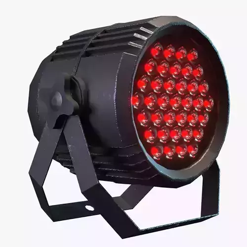 LED PAR Low-poly 3D model