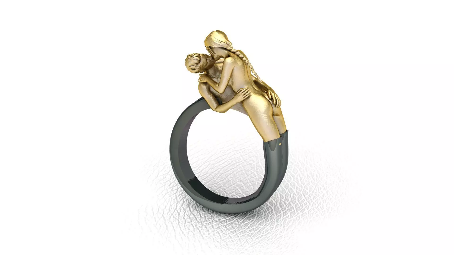 Love Ring 3D print model_0
