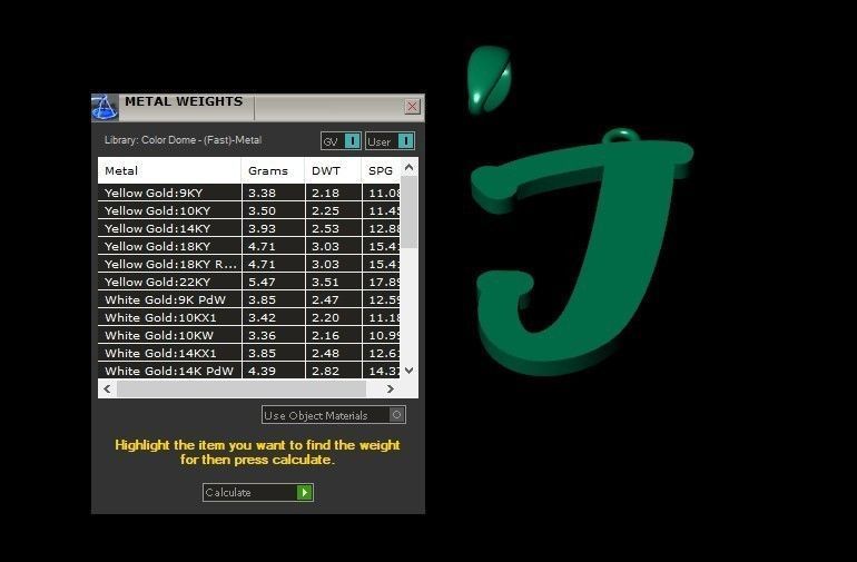 Model 987 J Bone Initial Letter Alphabet Pendant 3D print model_10