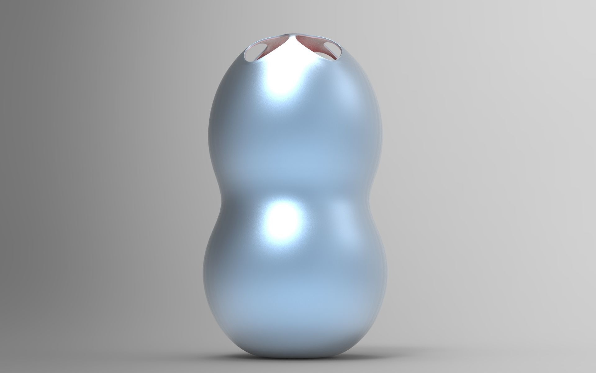 Zon Vase Low-poly 3D model_3