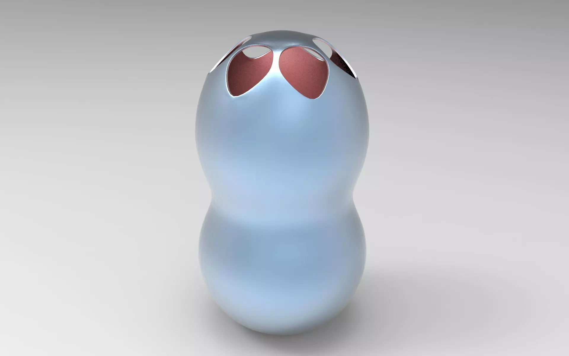 Zon Vase Low-poly 3D model_0