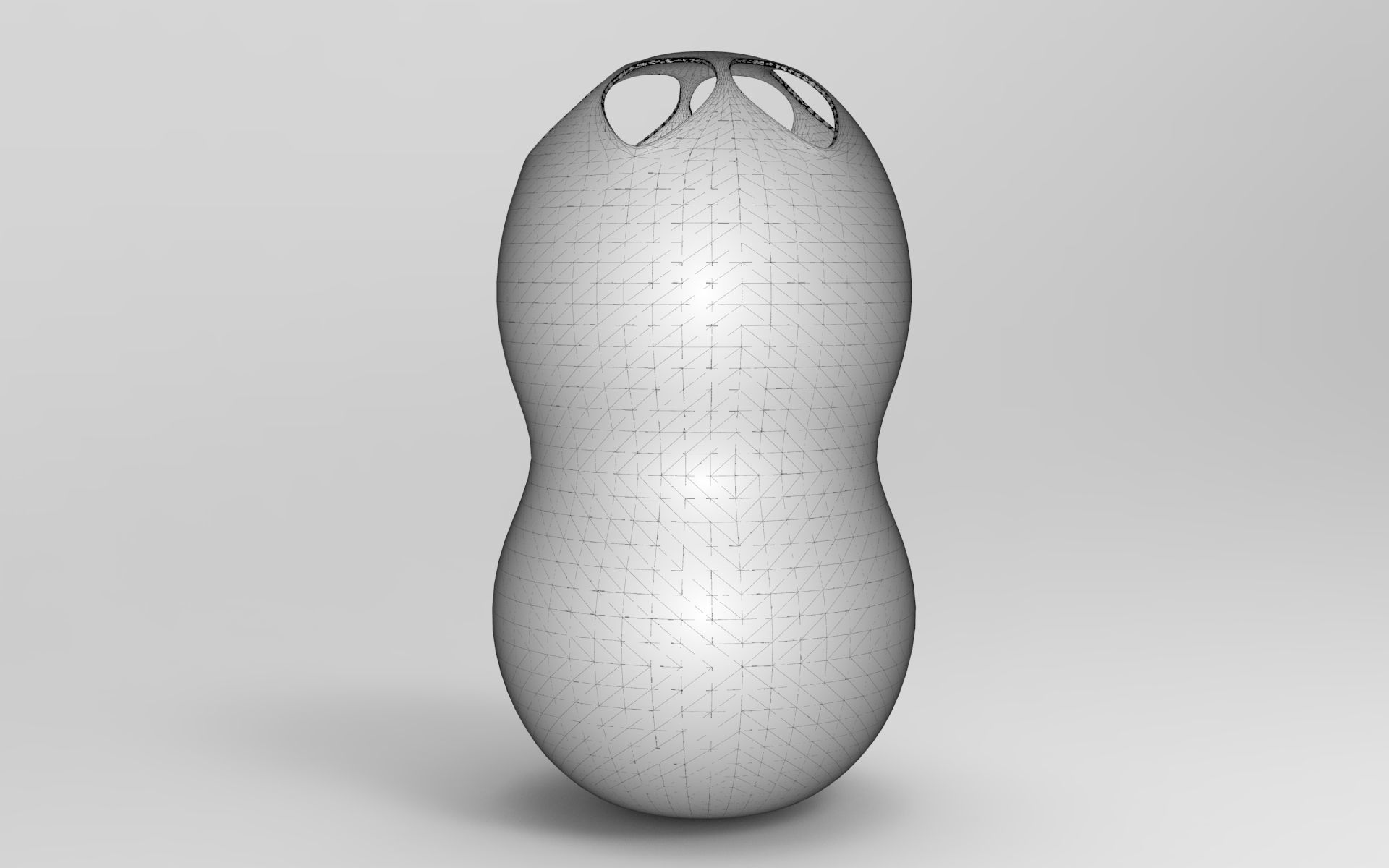 Zon Vase Low-poly 3D model_6