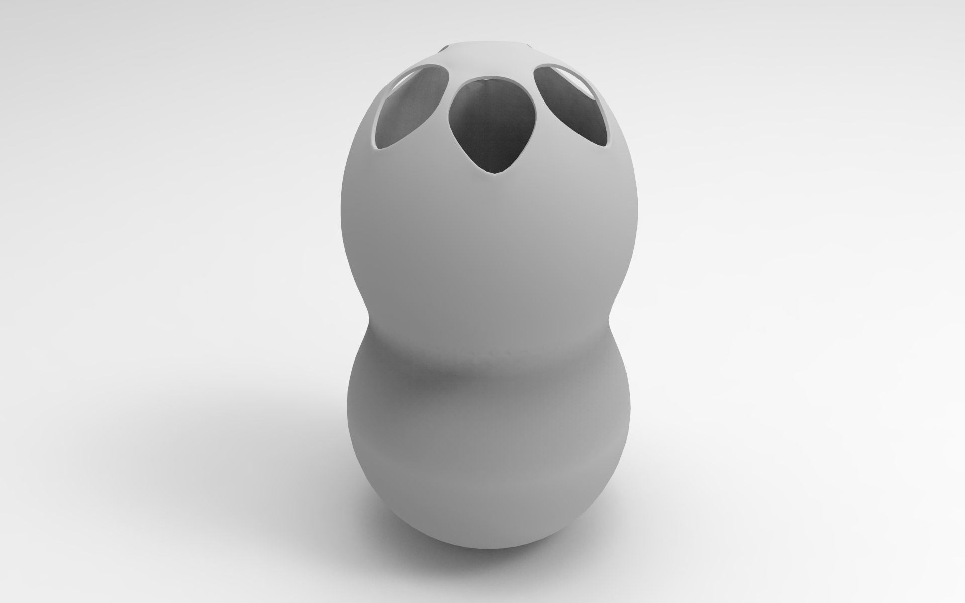 Zon Vase Low-poly 3D model_7