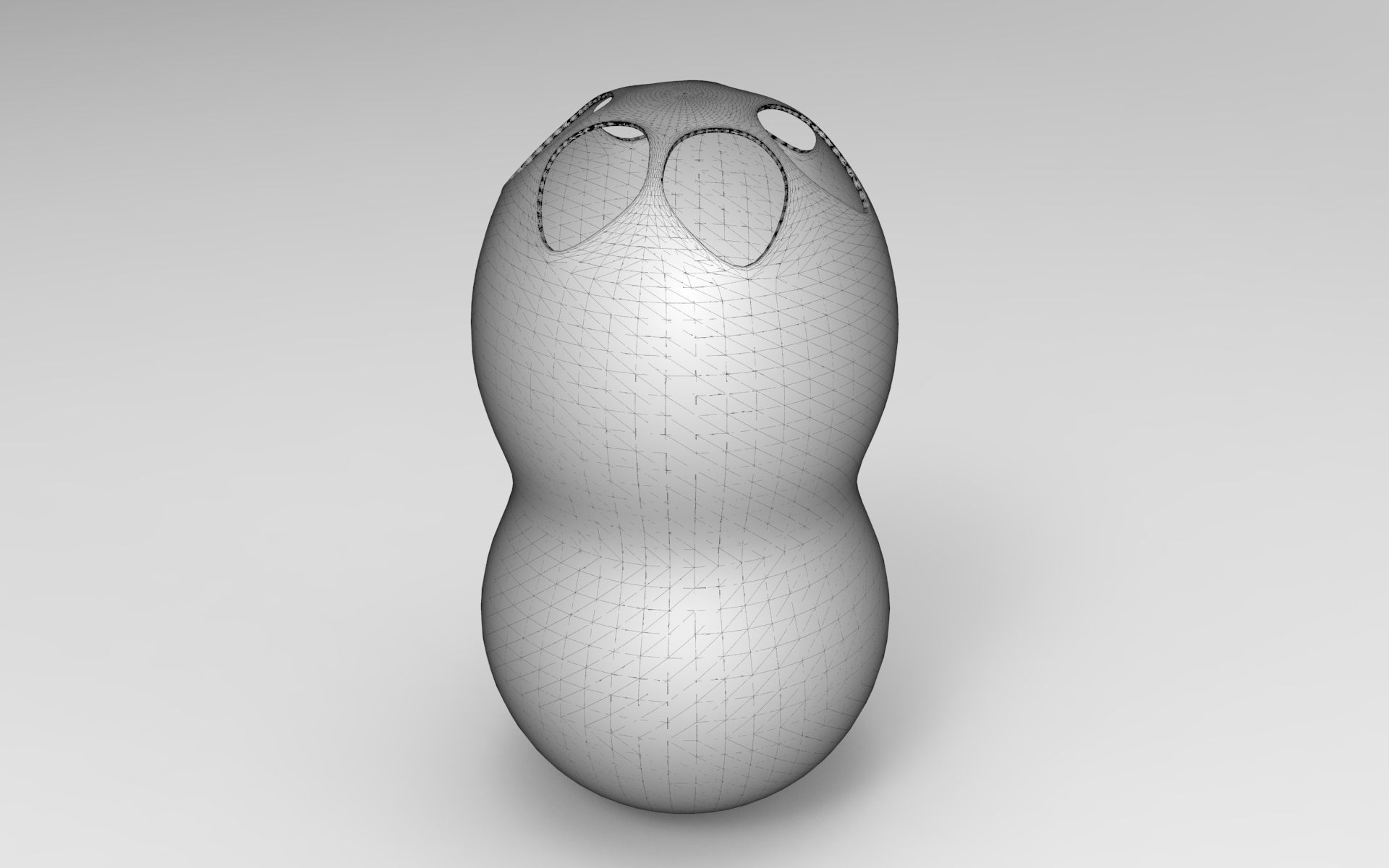 Zon Vase Low-poly 3D model_5