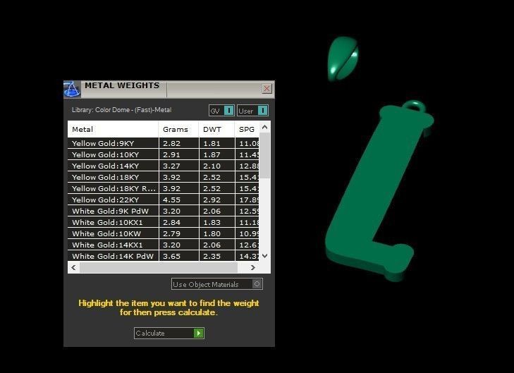 Model 989 L Bone Initial Letter Alphabet Pendant 3D print model_10