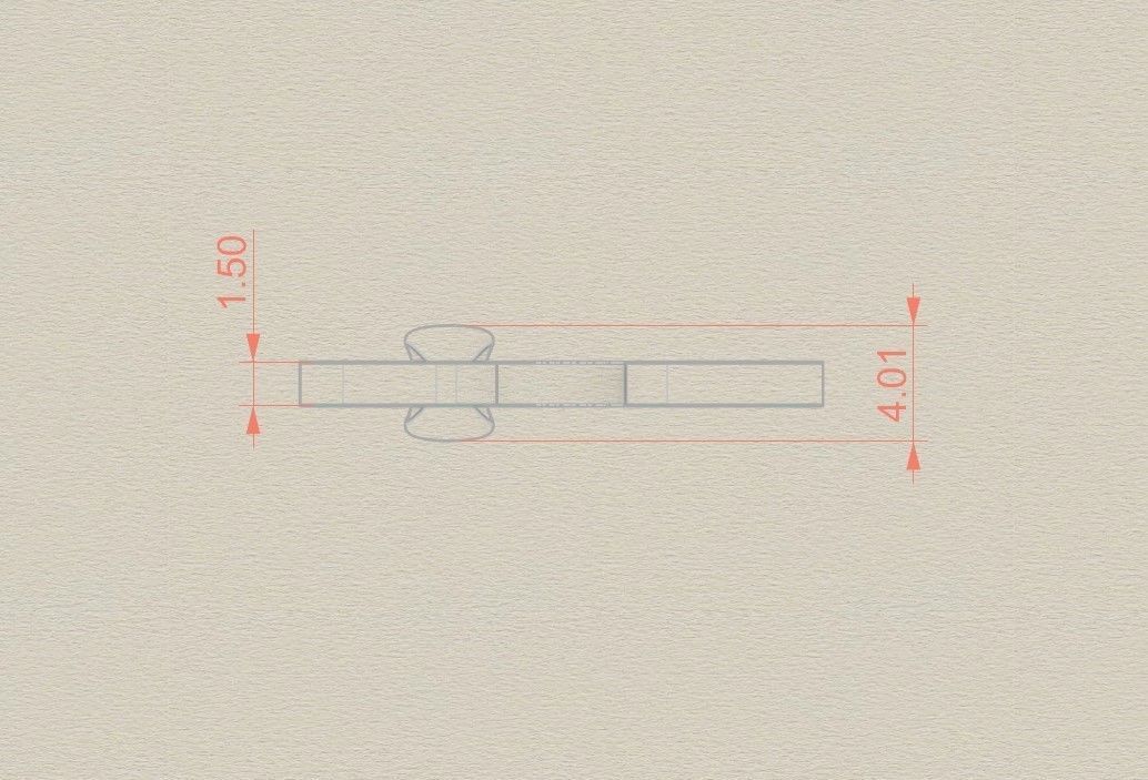 Model 991 N Bone Initial Letter Alphabet Pendant 3D print model_6