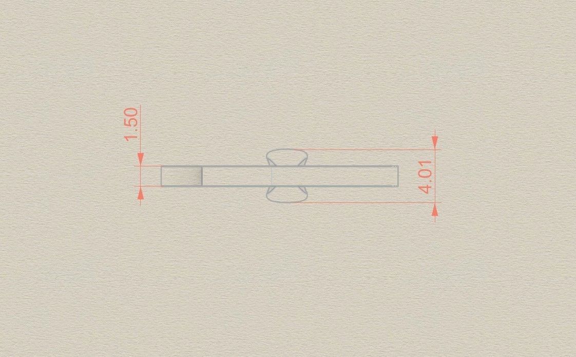 Model 992 O Bone Initial Letter Alphabet Pendant 3D print model_6