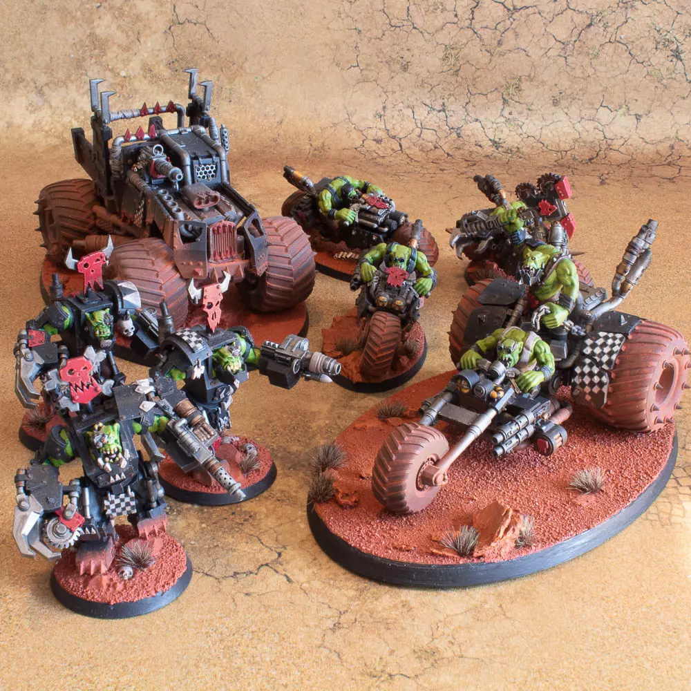 Ork Armored Assault Bundle 3D print model_0