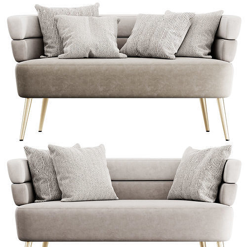 Sandwich Sofa by Kare Design 3D model 3
