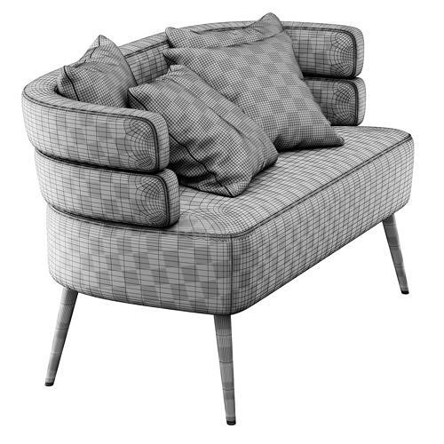Sandwich Sofa by Kare Design 3D model 5