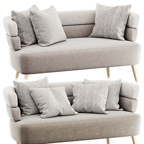 Sandwich Sofa by Kare Design 3D model 6
