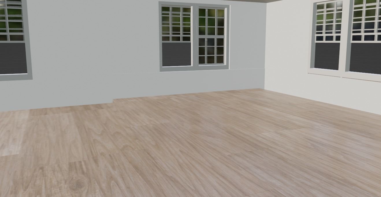 American house in 3d model 3D model_14