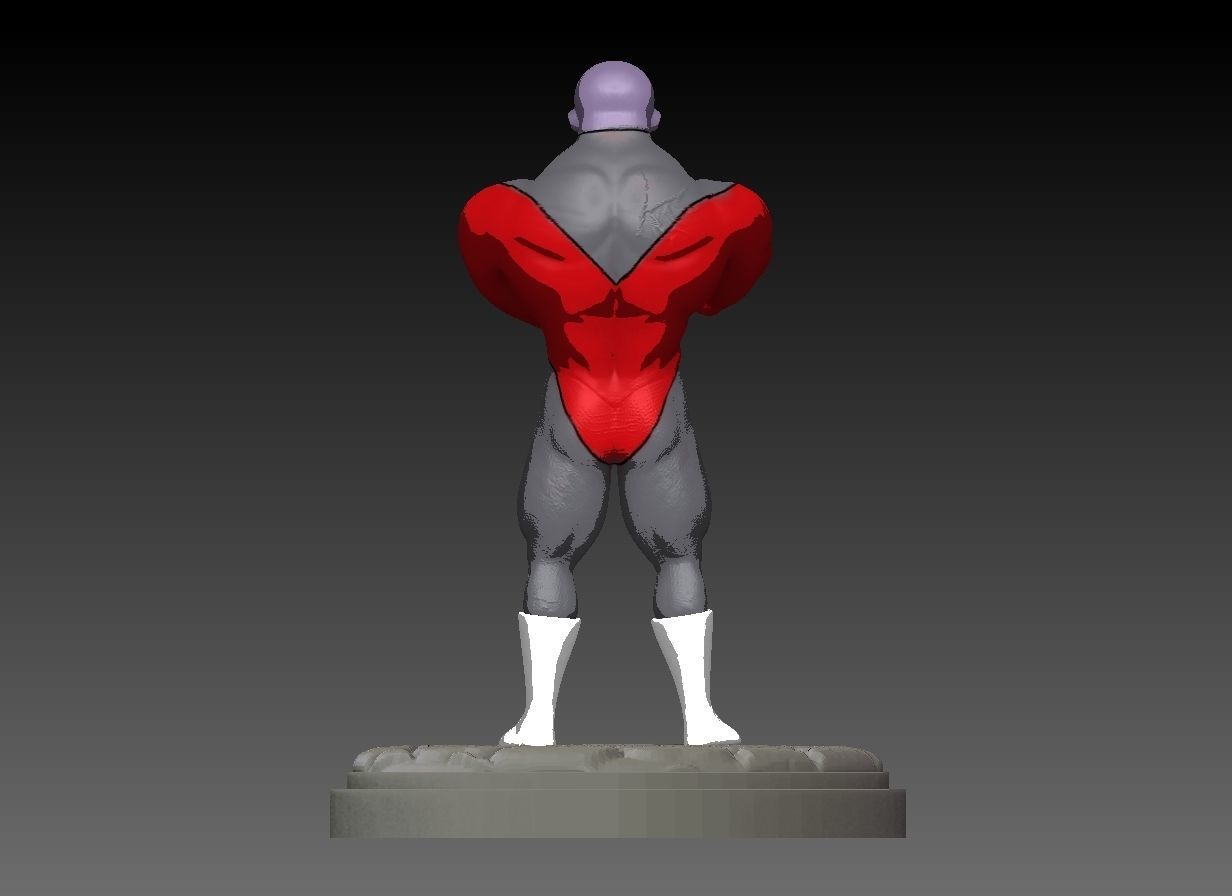 Jiren from Dragon Ball Super 3D print model 3D print model_3