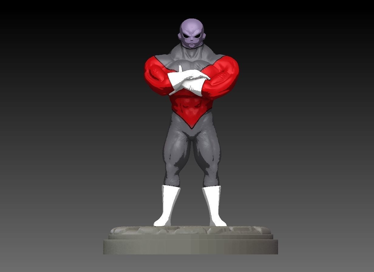 Jiren from Dragon Ball Super 3D print model 3D print model_2